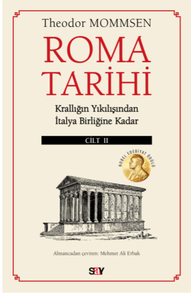 roma tarihi kitabinin ikinci cildi yayinlandi